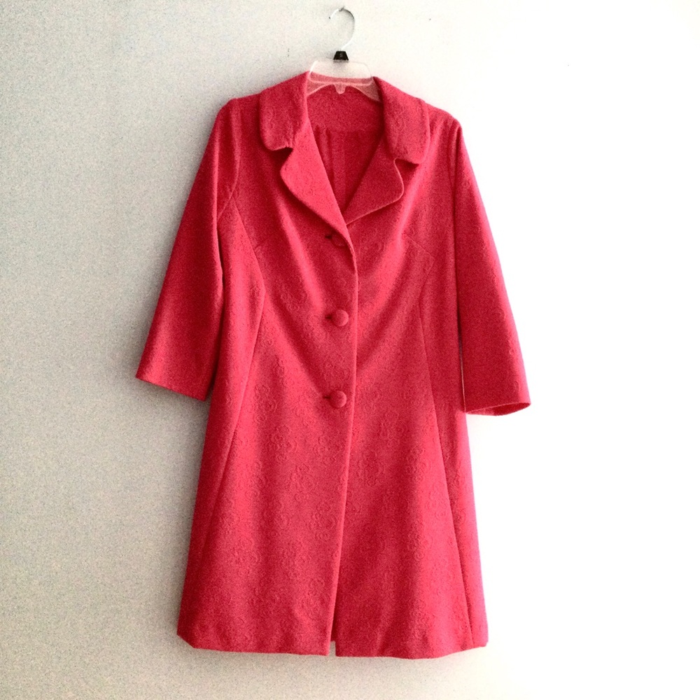 Vintage Spring Coat by Edith Flagg Fully Lined Small